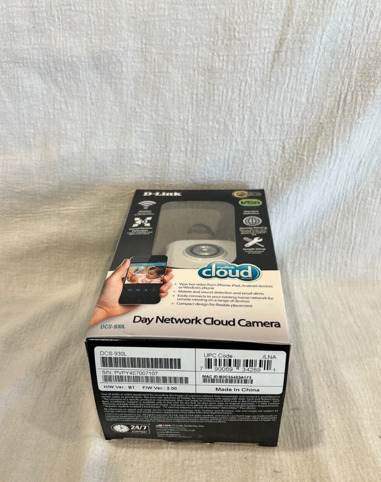 D-link Cloud Camera  Dcs-930L Enhansed Day Network -Live video - Image 4 of 4