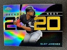 2020 #DNC-8 Eloy Jimenez Topps Chrome Updates Baseball Decades Next White Sox
