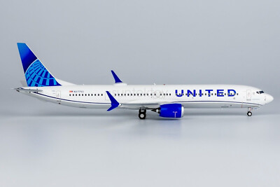 NG 200 United 737-Max 9 美品 NG Model 1:200 United Airlines Boeing B737 MAX 10 Diecast
