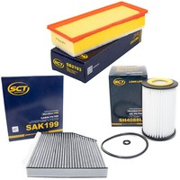 Inspektionspaket Filterset SCT FüR Audi A4 Avant 2.0 TDI 8K2 8K5 8KH 150 163 PS