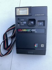 VINTAGE KODAK COLORBURST 250 INSTANT CAMERA MADE IN U. S. A.