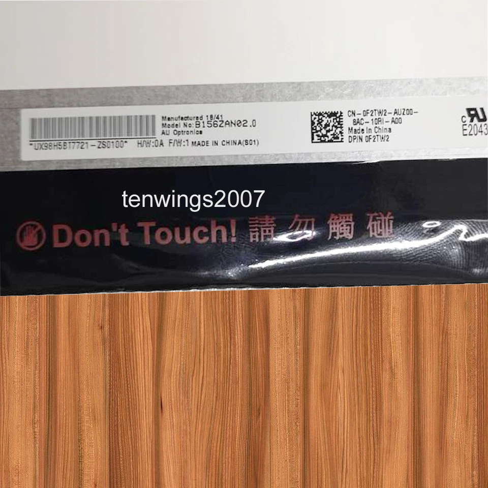 4K 15.6" UHD LAPTOP LCD screen LQ156D1JW06/B156ZAN02.0 LQ156D1JW02 3840X2160 40p - Image 2 of 4