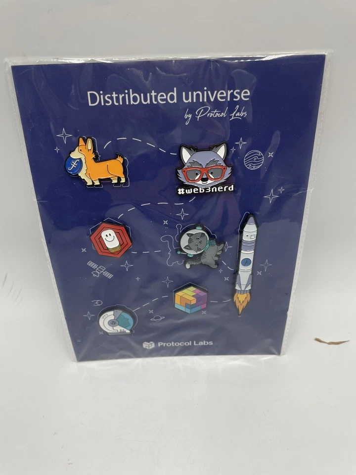 Protocol Labs Distributed Universe Pin Pack discord - Image 2 of 3