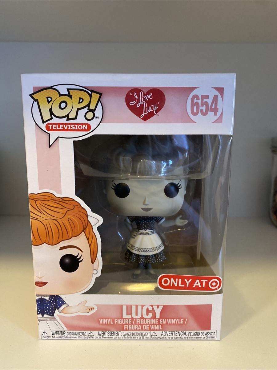 black and white i love lucy funko pop
