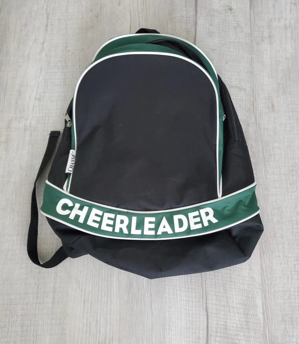 Chasse Cheer leader Large Backpack Black Green