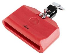 Roter Kunststoff-Block mit Medium-Pitch von XDrum f&uuml;r Schlagzeug und Percussion