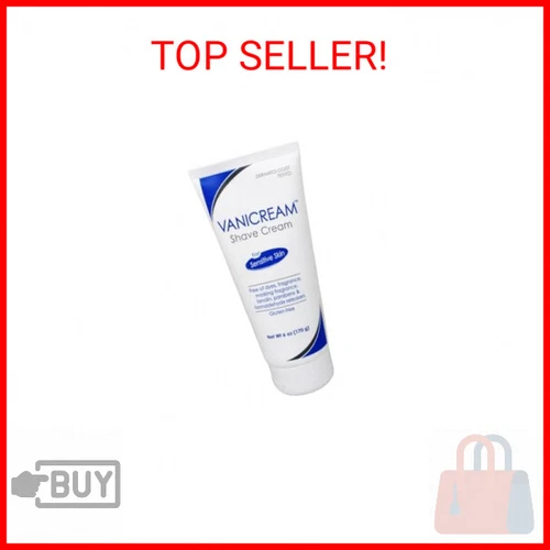 Vanicream Shave Cream | Fragrance, and Gluten Free | For Sensitive Skin | 6 Ounc