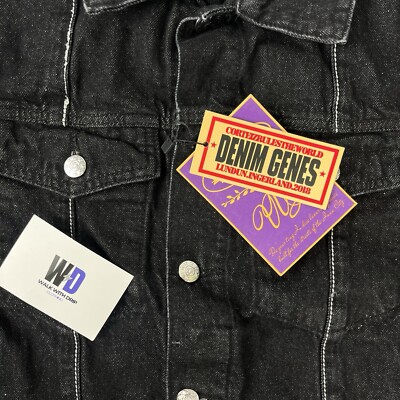 Corteiz Denim JACKET BLACK セットアップ corteiz デニムジャケット