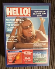 Hello! Magazine Game “The Ultimate Celebrity Quiz Game” 2004 Tomy New Sealed