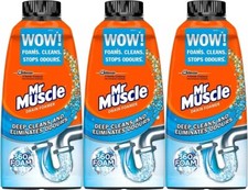 Mr Muscle Drain Foamer Odour Eliminator 500ml x 3