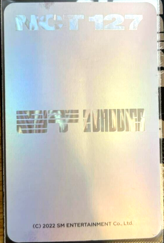 NCT 127 TAEYONG 2 Baddies 질주 Official MD Special Card Photocard