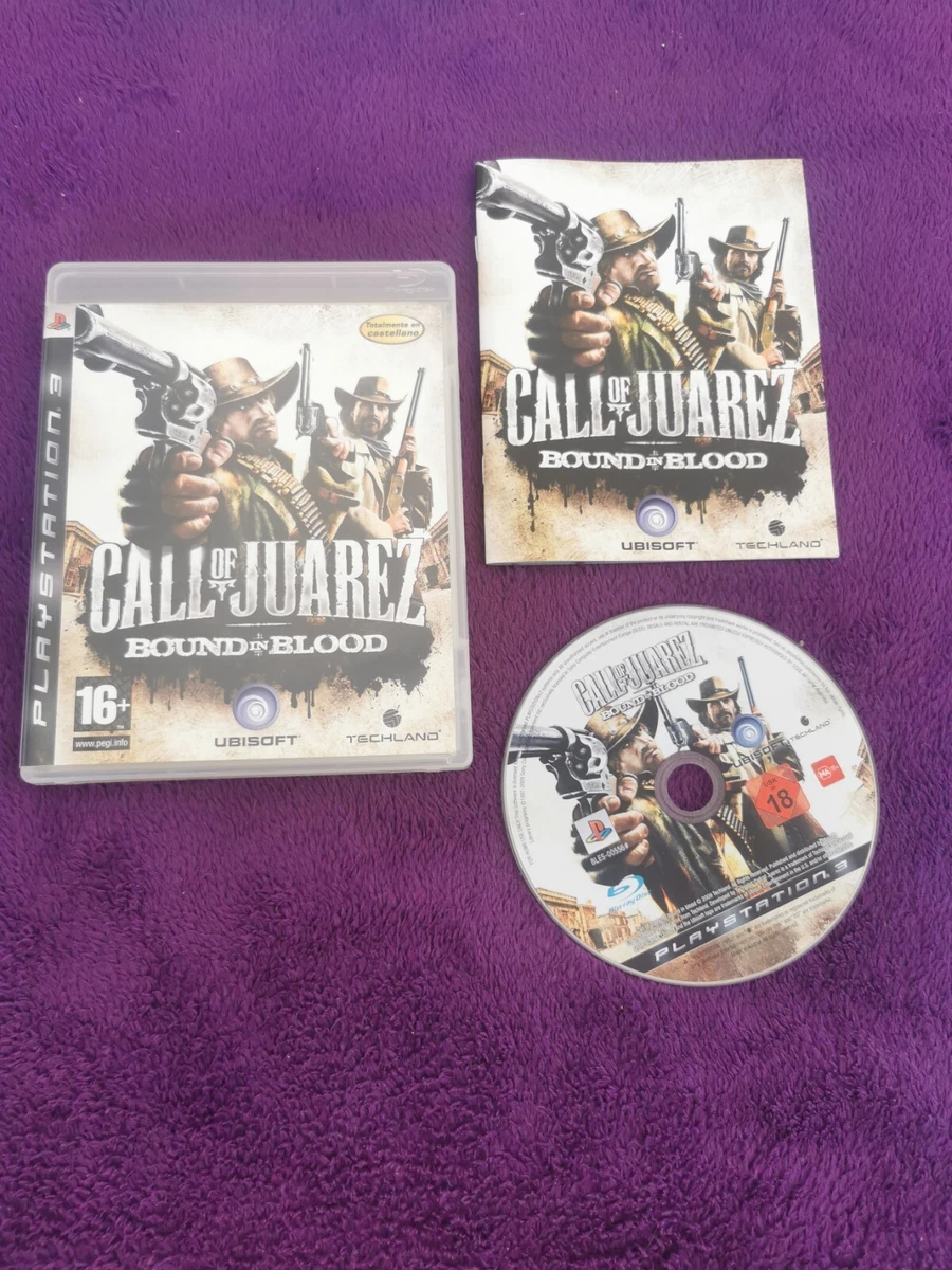 CALL OF JUAREZ Bound In Blood Pal ESP Muy Buen estado PlayStation Ps3