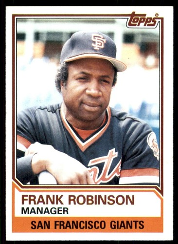 1983 Topps Baseball #576 Frank Robinson - Bild 1 von 2
