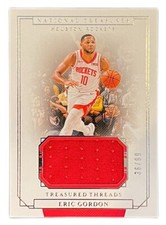 Eric Gordon 2019-20 Panini National Treasures Treasured Threads /99 Rockets