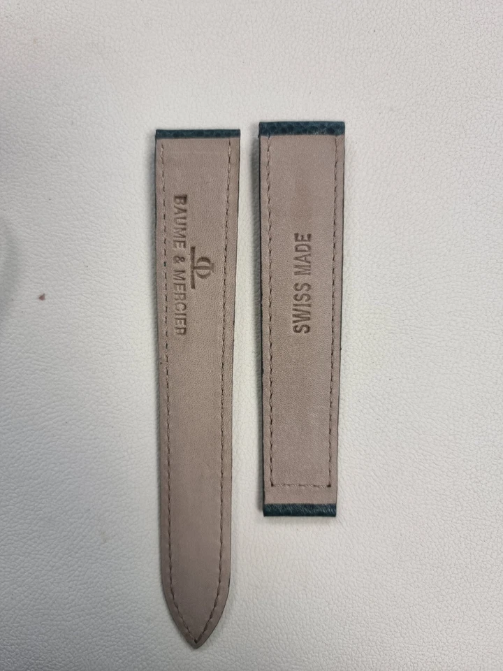 Bracelet Baume Et Mercier Cuir 18 Mm - Photo 2/3