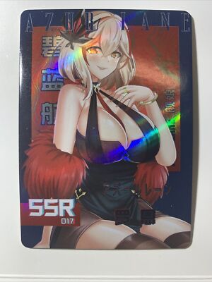KMS Roon Azur Lane SSR Sexy ACG Goddess Story Waifu Card Holo Doujin Girl Anime