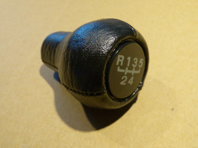 Schaltknauf VW Jetta Polo Scirocco Golf 1 2 Cabrio Lederoptik 5 Gang 191711141B
