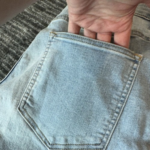 H&M Divided Jeans Womens 8 Mid Rise Skinny Tapered Denim Pants Light Wash - Picture 19 of 19