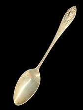 Antique R. Wallace & Sons RW&S Sterling Silver Souvenir Spoon George Washington