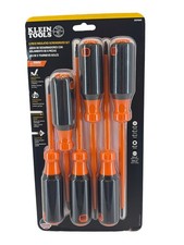 Klein Tools Insulated Screwdriver Set 1000V 6 Piece 85076INS Cushion Grip