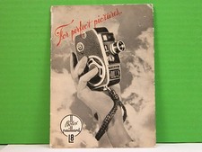 BOLEX L8 8mm Movie Camera Factory INSTRUCTION MANUAL Original