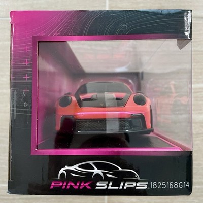 Jada Pink Slips 1:24 Scale Pink PORSCHE 911 GT3 RS (992) Diecast