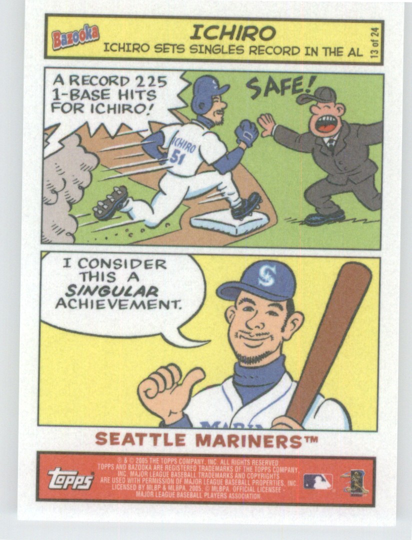 2005 Bazooka #13 Ichiro Suzuki Comics