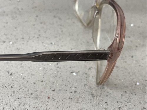 Luxottica Clyde 150 Litegrey Eyeglasses Frames Only Italy full rim aviator - Picture 10 of 15