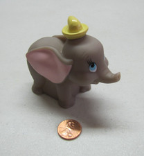 Plastic Dumbo Figure w/ Yellow Hat 3.5 Long D...