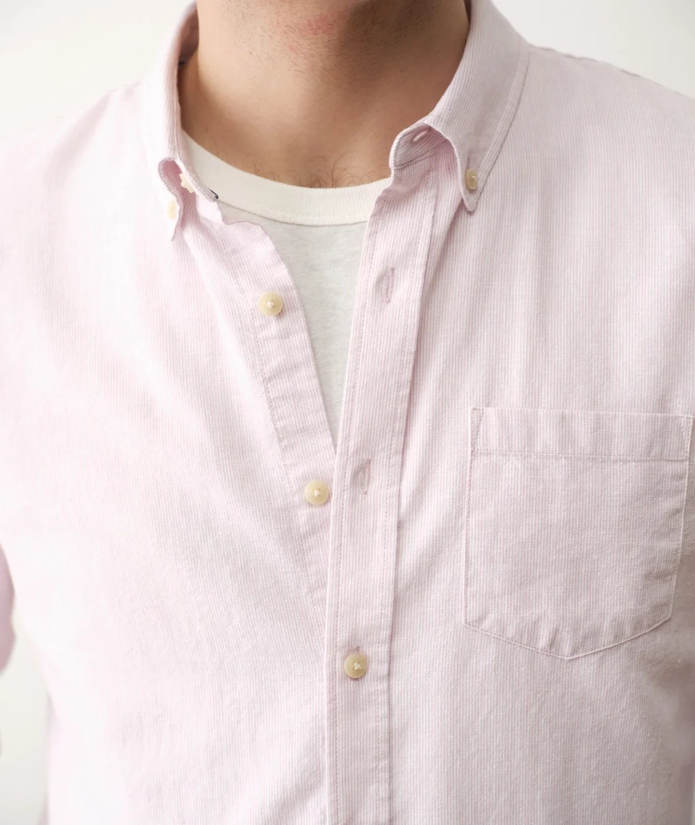 Marine Layer "Better-Than-Linen" Long Sleeve Shirt - NEW - (ALL COLORS/SIZES) View 3