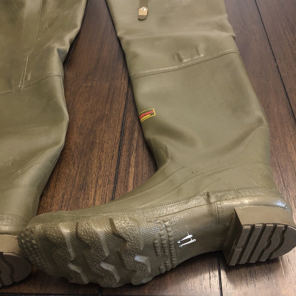 LaCrosse Mens Size 11 Insulated Hip Waders In Excellent Condition - Image 3 of 4