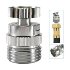 Swivel Faucet Adapter Kit for Garden Hose Fits Kitchen  Bathroom Sinks
