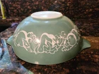 Vtg Pyrex 4 Qt 444  Cinderella Fruit Salad Bowl 1960 Promotion Rare Green *NEW*