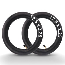 2 Packs Inner Tube 12.5 x 2.25, 12  x 2  " Electric Bike Tire Tube with Angl...