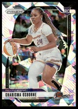 Charisma Osborne Rookie RC 2024 Panini Prizm WNBA #65 Ice Prizms Phoenix Mercury