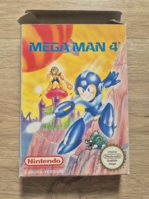 NES Mega Man 4 in OVP mit Anleitung Nintendo PAL B Spiel Boxed Game NOE
