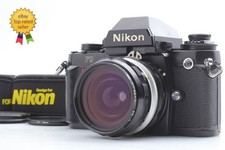Near MINT Nikon F3 eye level Film Camera Ai 28mm f3.5 Lens From JAPAN