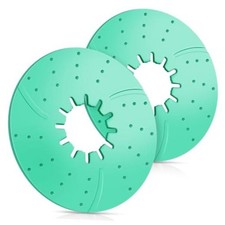 2 Pack 5th Wheel Hitch Lube Plate RV Camper Trailer Fifth 10 Inch Green