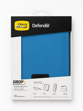 OtterBox Defender Series Case for iPad 10th Gen 10.9 Blue w Stand Rugged