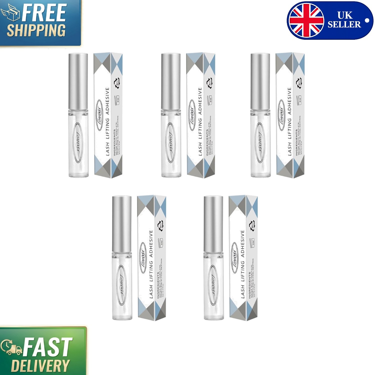 Professional Lash Lift & Brow Glue - Strong Hold, Easy Application, 25ml Total