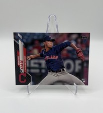 2020 TOPPS SERIES 2 BASEBALL 390 EMMANUEL CLASE BLACK ROOKIE CARD 23/69. rookie card picture