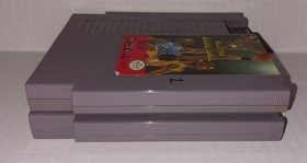 Double Dribble And All Pro Basketball Lot Of 2 NES Nintendo Games