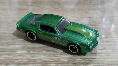 1/64 Hot Wheels Super Treasure Hunts 2021 Chevy Chevrolet Camaro Green 81 Muscle