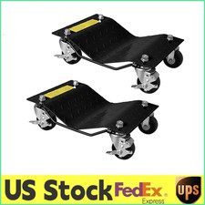 4000lb Heavy Duty Vehicle Wheel Car Dollies Wcaster For Moving Cars Truck Set 2