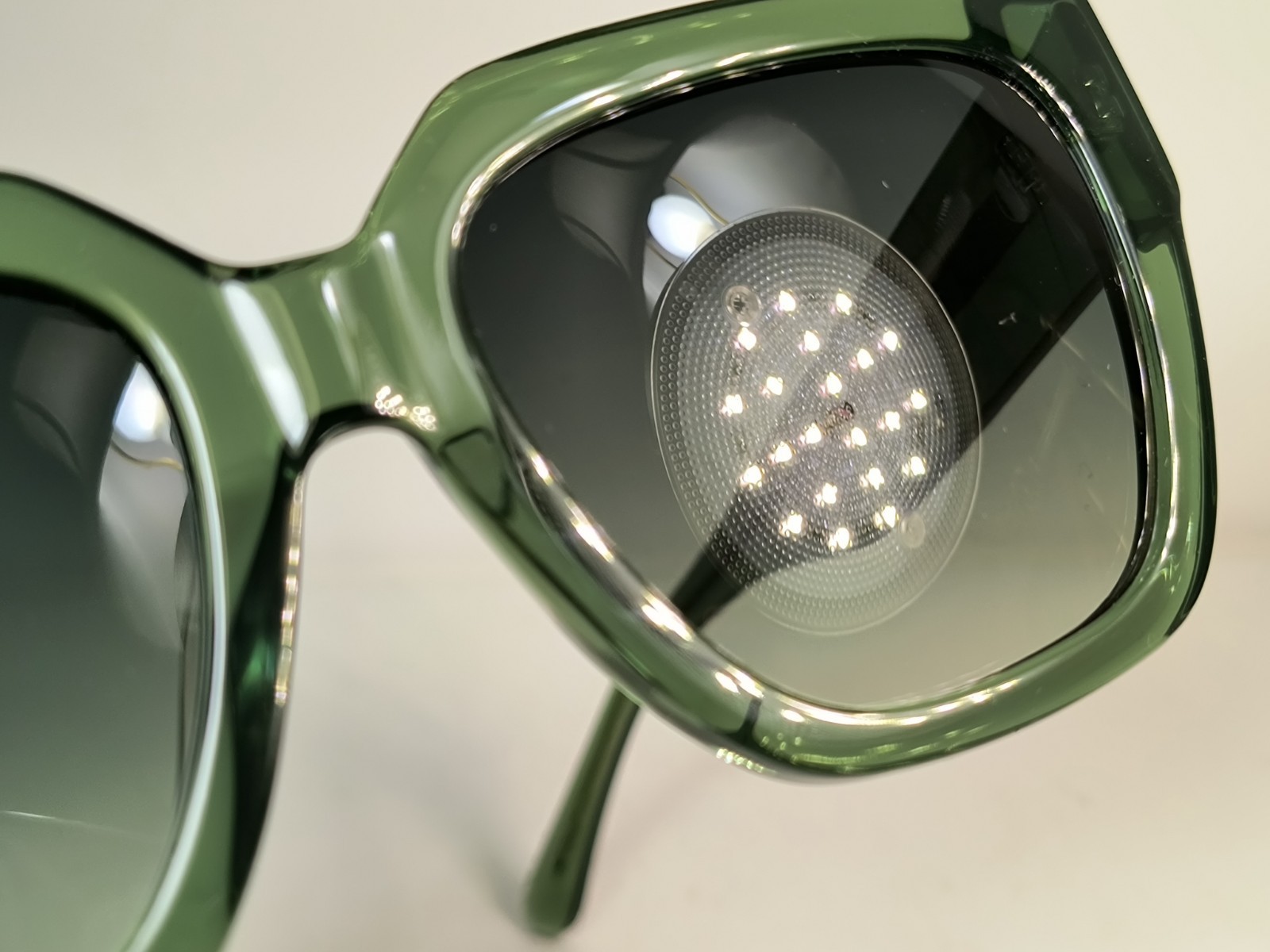 Diff Sunglasses Remi II translucent Green minty A… - image 7