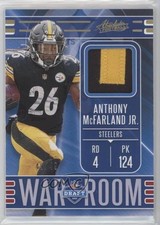 2020 Panini Absolute War Room Materials Prime 49/49 Anthony McFarland Jr 7m3