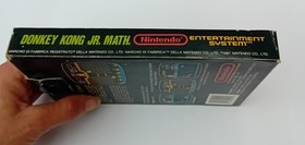 Donkey Kong Jr. Math NES (Mattel GBR PAL) - CIB Boxed - UNPUNCHED HANG-TAB - TES
