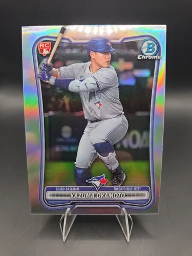 2026 Bowman Kazuma Okamoto Red Rookie Redemption RC Blue Jays 🔥