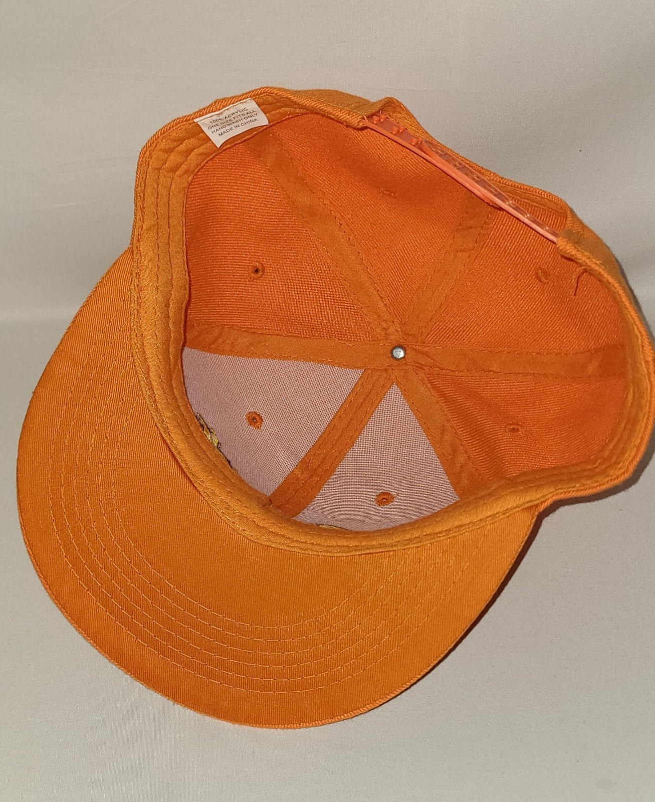 Reeses Peanut Butter Cups Snapback Hat- Orange Ye… - image 5