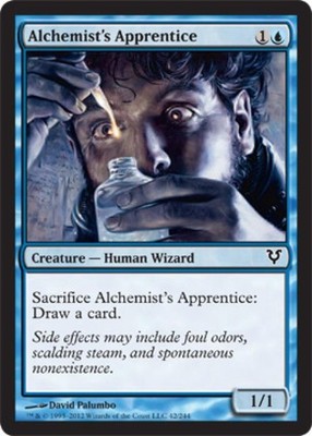 Alchemist's Apprentice - AS MTG - Light Play